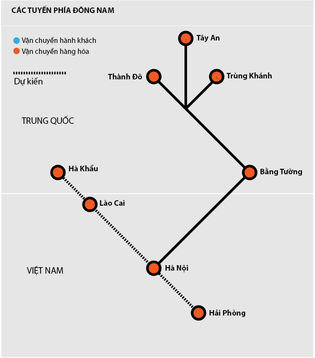 "Ma trận" đường sắt của Trung Quốc phủ khắp châu Á - Ảnh 2