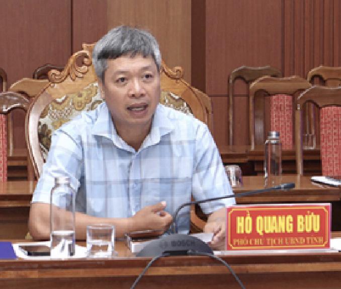 &Ocirc;ng Hồ Quang Bửu, Ph&oacute; chủ tịch UBND tỉnh Quảng Nam .
