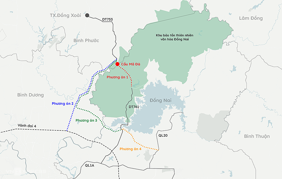 Thủ tướng đồng ý đầu tư tuyến đường kết nối tỉnh Bình Phước và Đồng Nai - Ảnh 1