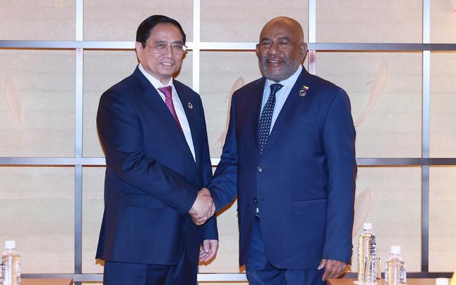 Thủ tướng v&agrave;&nbsp;Tổng thống Li&ecirc;n bang Comoros Azali Assoumani - Ảnh: VGP