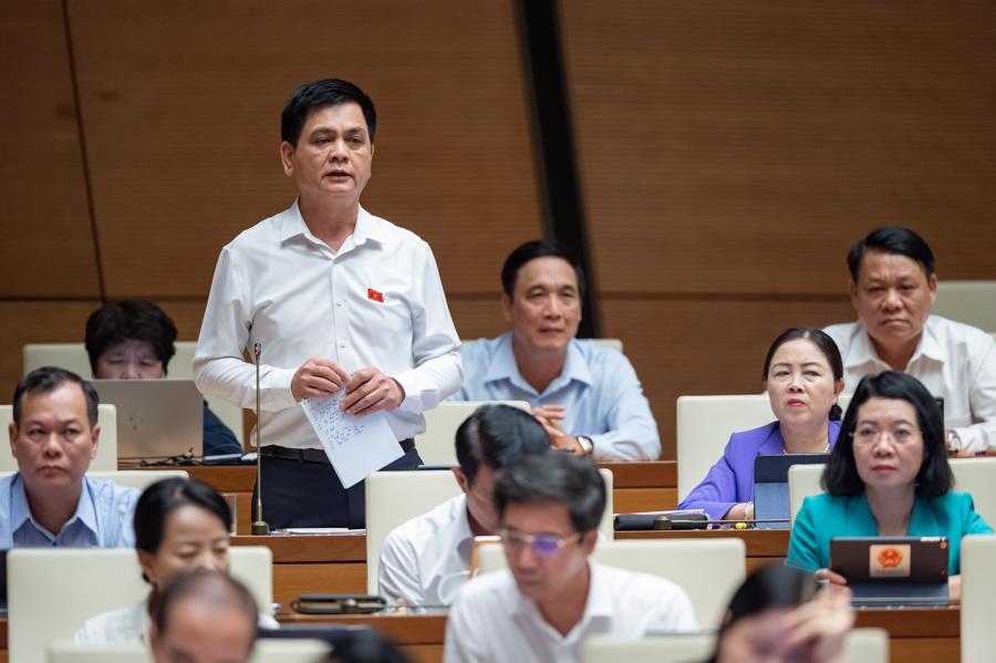 Đại biểu Nguyễn Lâm Thành, Đoàn Đại biểu Quốc hội tỉnh Thái Nguyên đề nghị có phương án phục hồi, trồng rừng thay thế.