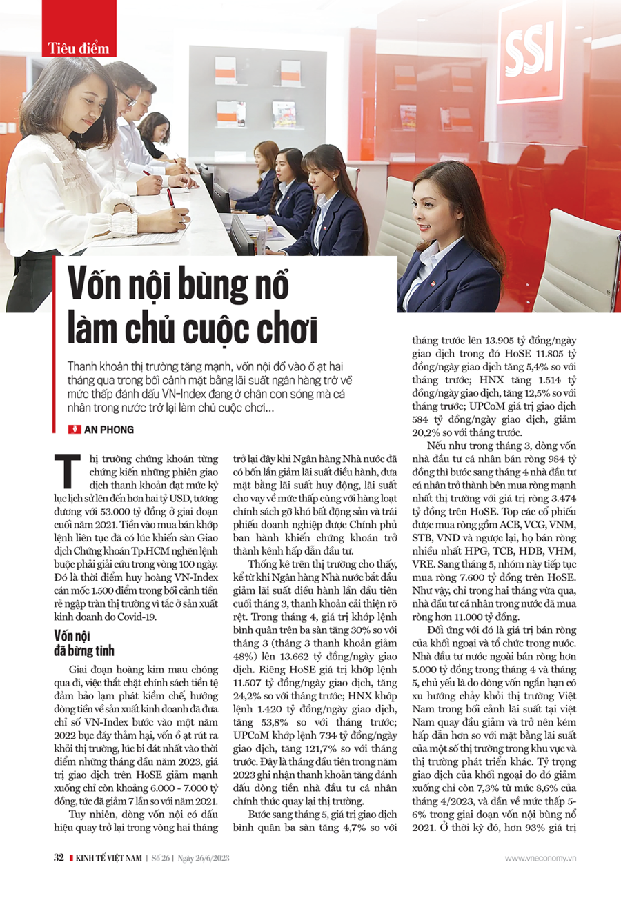 Vốn nội bùng nổ làm chủ cuộc chơi  - Ảnh 1