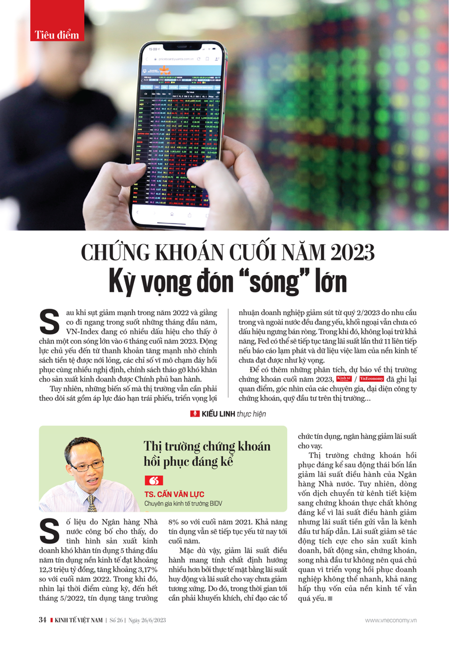 Chứng khoán cuối năm 2023: Kỳ vọng đón “sóng” lớn   - Ảnh 11