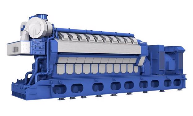 Động cơ đốt trong ICE W&auml;rtsil&auml; 34SG.