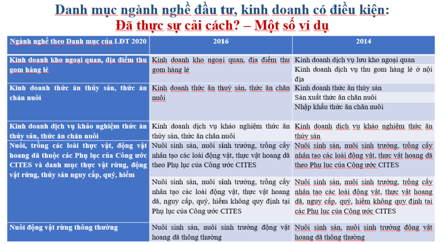 CIEM chỉ ra những điểm bất cập trong quy định pháp lý với ngành nghề đầu tư, kinh doanh có điều kiện - Ảnh 1