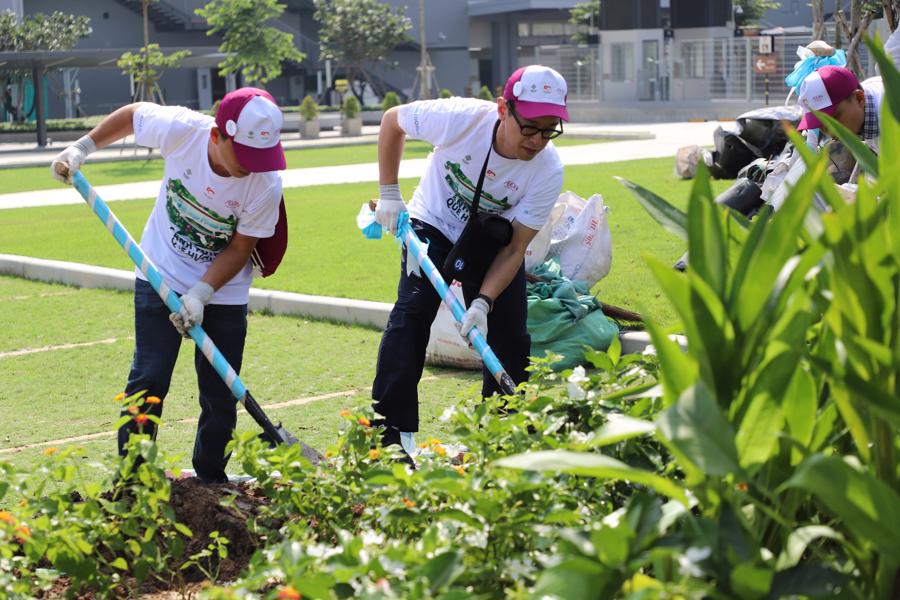 BECAMEX TOKYU và AEON Việt Nam tổ chức ngày hội trồng cây  - Ảnh 1