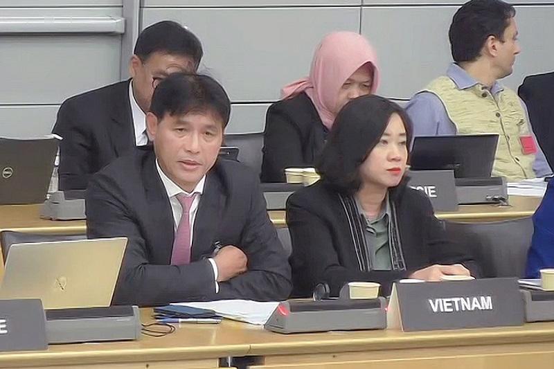 Ph&oacute; Tổng cục trưởng Đặng Ngọc Minh tham luận về việc triển khai Trụ cột 2 về thuế tối thiểu to&agrave;n cầu tại Việt Nam tại diễn đ&agrave;n IF.