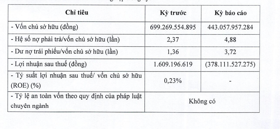 Tình hình kinh doanh của Nam Phương Energy trong năm 2023. 