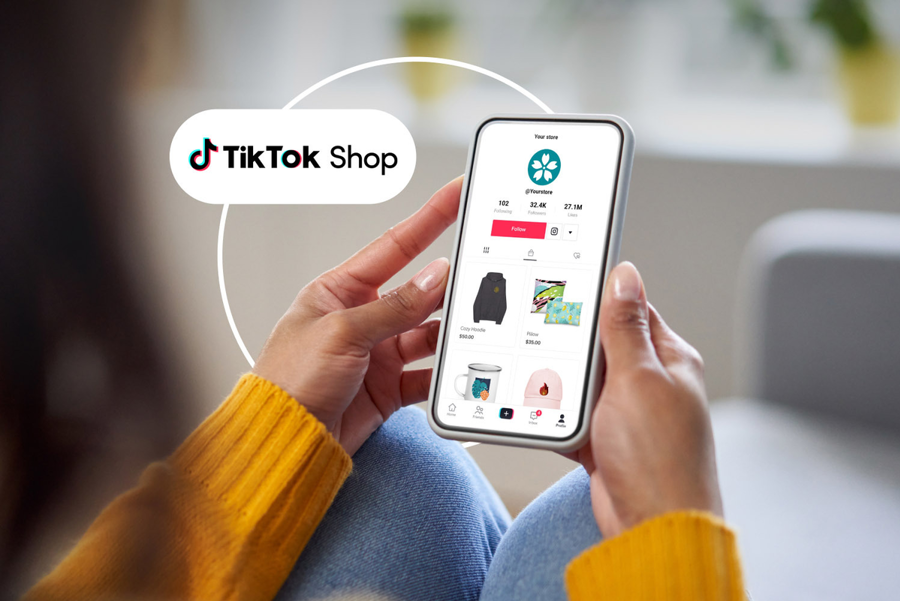 TikTok Shop ra mắt v&agrave; đang cạnh tranh mạnh mẽ với Shopee v&agrave; Lazada