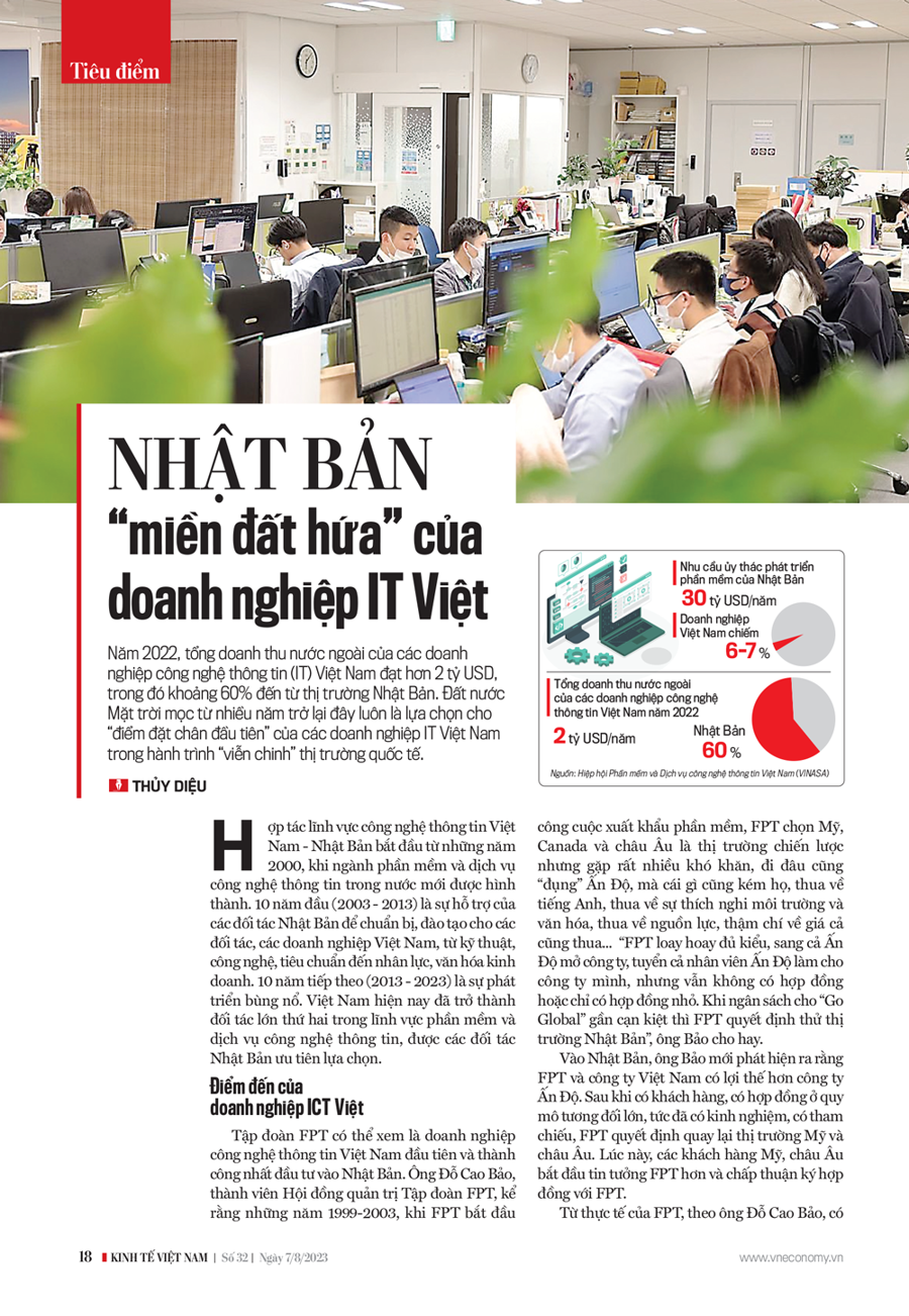 Nhật Bản: “miền đất hứa” của doanh nghiệp IT Việt - Ảnh 2