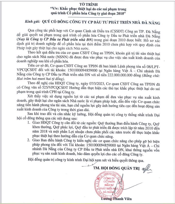 6 tháng, Nhà Đà Nẵng báo lãi tăng mạnh, vẫn đang bị phong toả 200,61 tỷ đồng tiền gửi tại VietABank - Ảnh 2
