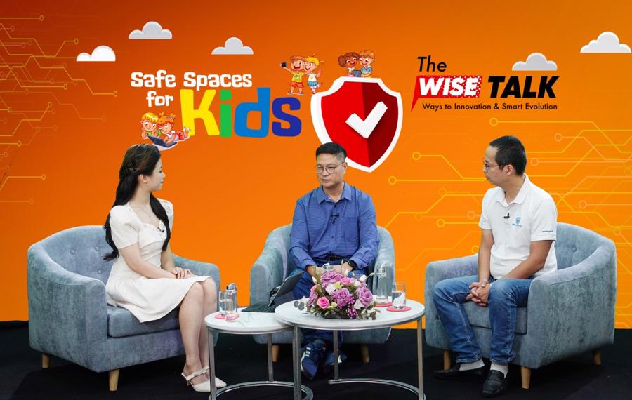 Talkshow the WISE Talk s&ocirc;́ 09 với chủ đề &ldquo;Bảo vệ trẻ em tr&ecirc;n m&ocirc;i trường mạng: Những l&ocirc;̃ h&ocirc;̉ng c&acirc;̀n 'trám'"