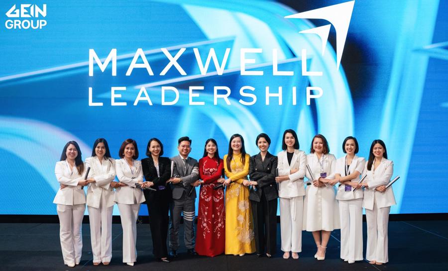 Đội ngũ l&atilde;nh đạo GEIN Academy c&oacute; mặt tại Hội nghị quốc tế International Maxwell Conference.