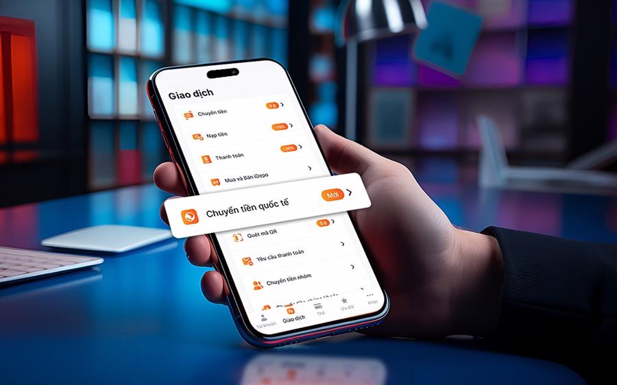 T&iacute;nh năng &ldquo;Chuyển tiền quốc tế&rdquo; tr&ecirc;n ứng dụng Ng&acirc;n h&agrave;ng số MyVIB.