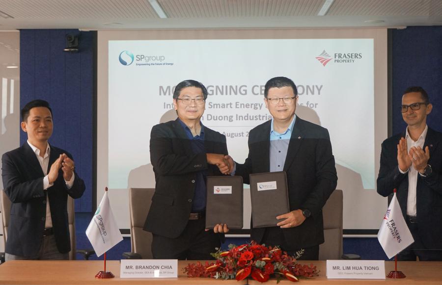 SP Group & Frasers Property Vietnam partner to elevate sustainable industrial real estate - Ảnh 1