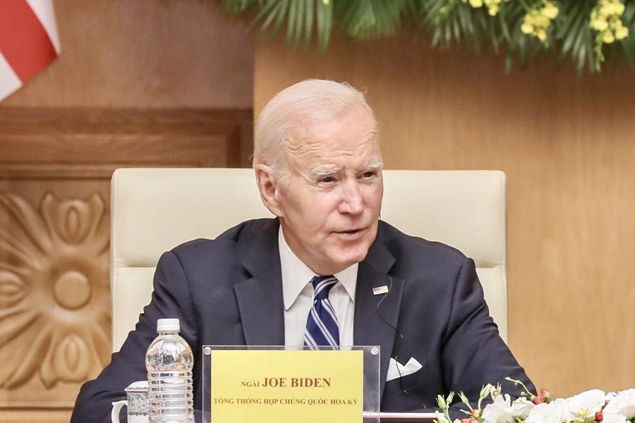 Tổng thống Joe Biden nhấn mạnh việc hai nước n&acirc;ng tầm quan hệ hợp t&aacute;c chỉ l&agrave; điểm khởi đầu.