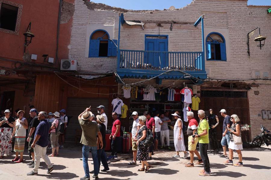 Trận động đất đ&atilde; l&agrave;m hư hại đ&aacute;ng kể th&agrave;nh phố cổ Marrakesh - địa danh được UNESCO c&ocirc;ng nhận l&agrave; Di sản Thế giới.&nbsp;