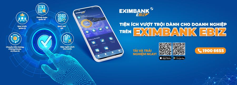 Ứng dụng Mobile Banking Eximbank EBiz cung cấp đến kh&aacute;ch h&agrave;ng nhiều dịch vụ v&agrave; tiện &iacute;ch.