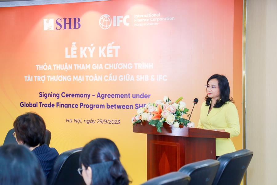 SHB tham gia Chương trình Tài trợ Thương mại Toàn cầu của IFC với hạn mức 75 triệu USD - Ảnh 1
