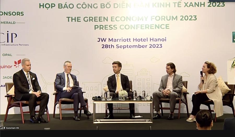 Diễn đàn Kinh tế Xanh 2023: Hỗ trợ Việt Nam rút ngắn hành trình hướng tới nền kinh tế xanh - Ảnh 1
