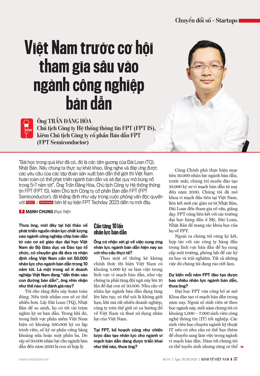 Việt Nam trước cơ hội tham gia sâu vào ngành công nghiệp bán dẫn - Ảnh 11