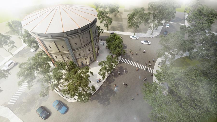 Tháp nước Hàng Đậu mở cửa cùng “dòng chảy” Lễ hội Thiết kế Sáng tạo Hà Nội 2023 - Ảnh 1