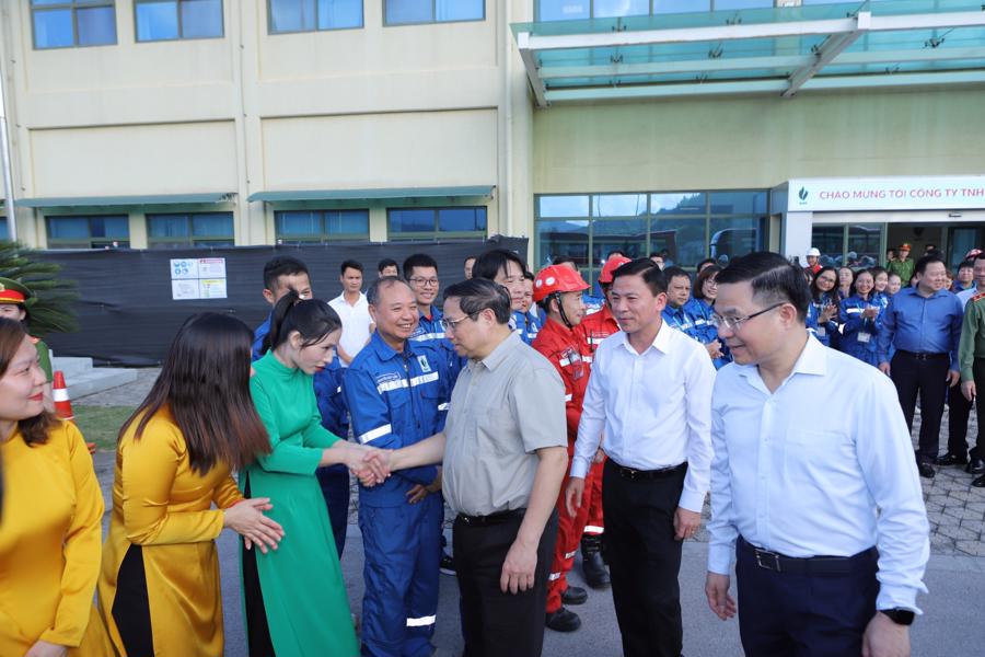 Thủ tướng Phạm Minh Chính thăm các dự án, công trình trọng điểm tại Thanh Hóa - Ảnh 1