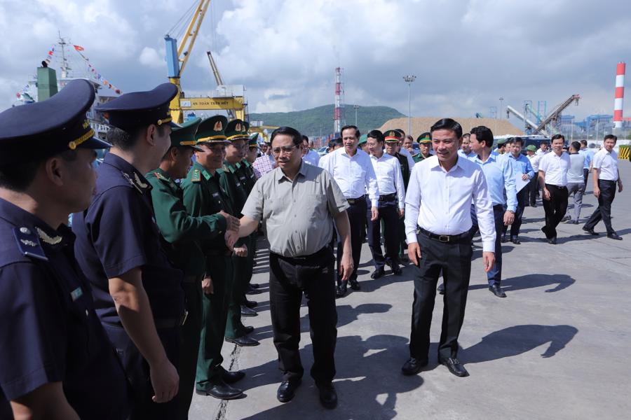 Thủ tướng Phạm Minh Chính thăm các dự án, công trình trọng điểm tại Thanh Hóa - Ảnh 6
