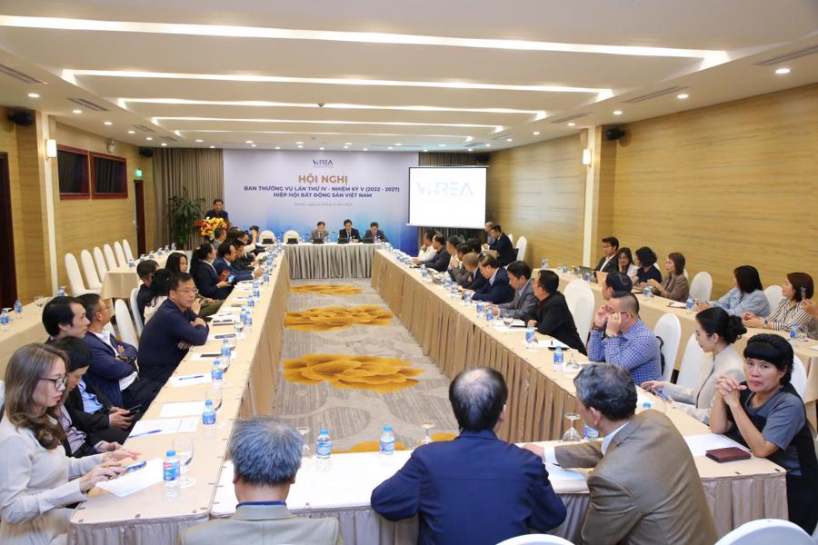 Toàn cảnh Hội nghị Ban Thường vụ Hiệp hội bất động sản Việt Nam 