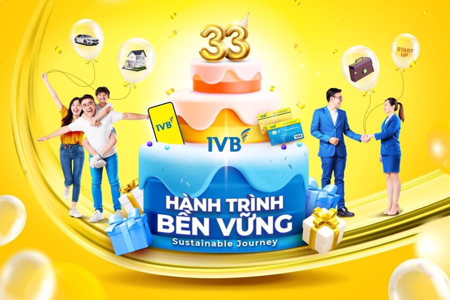 33 năm ph&aacute;t triển bền vững khẳng định uy t&iacute;n của IVB tr&ecirc;n thị trường.