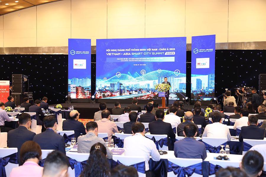 Hội nghị Th&agrave;nh phố th&ocirc;ng minh Việt Nam&ndash; Ch&acirc;u &Aacute; 2023 (Vietnam- Asia Smart City Summit 2023).