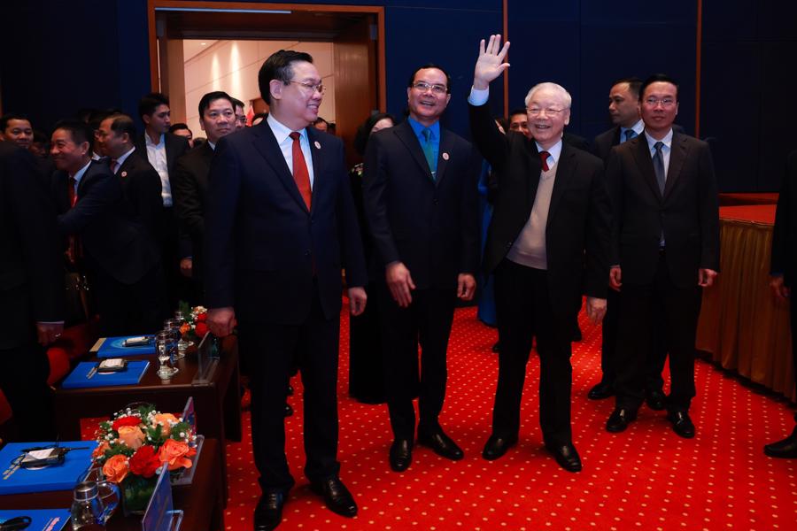 Lãnh đạo Đảng, Nhà nước dự Phiên trọng thể Đại hội XIII Công đoàn Việt Nam  - Ảnh 1