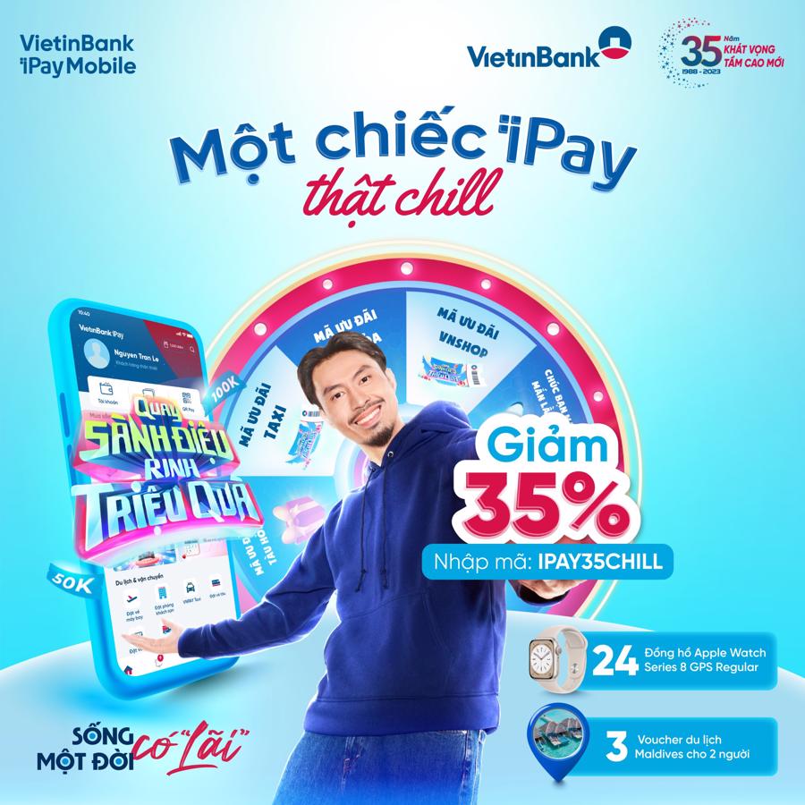 T&iacute;ch lũy ngay lượt quay tr&ecirc;n VietinBank iPay Mobile để rinh về nhiều ưu đ&atilde;i hấp dẫn.