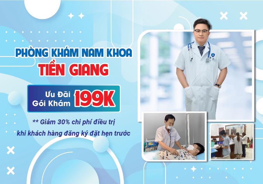 Phòng khám đa khoa Tiền Giang: Chăm sóc sức khỏe nam khoa - Ảnh 1
