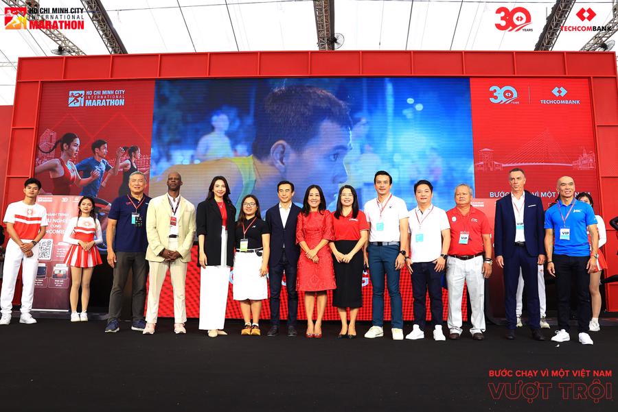 Giải Marathon Quốc tế TP.HCM Techcombank: Lan tỏa hình ảnh về một Việt Nam năng động và phát triển qua chạy bộ - Ảnh 1