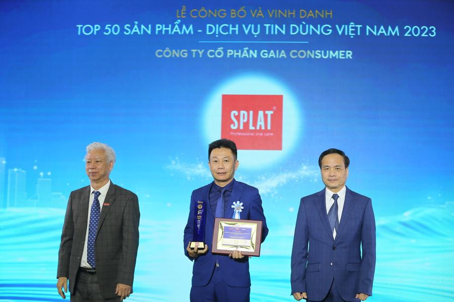 Thương hiệu chăm sóc răng miệng thảo mộc SPLAT được vinh danh Tin Dùng Việt Nam 2023 - Ảnh 1