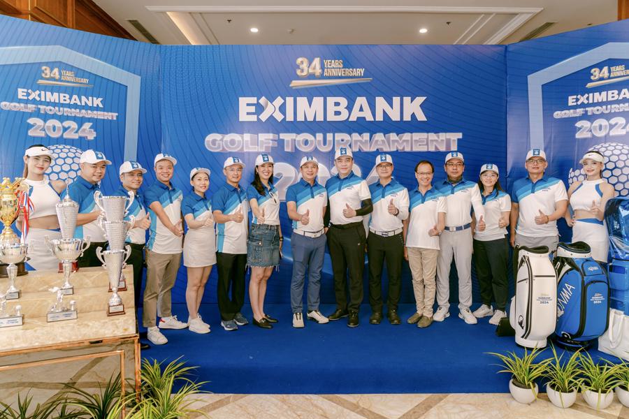 Giải đấu Eximbank Golf Tournament 2024 kh&eacute;p lại đ&atilde; lưu giữ những kỷ niệm tuyệt đẹp về Eximbank trong k&yacute; ức của Golfer.