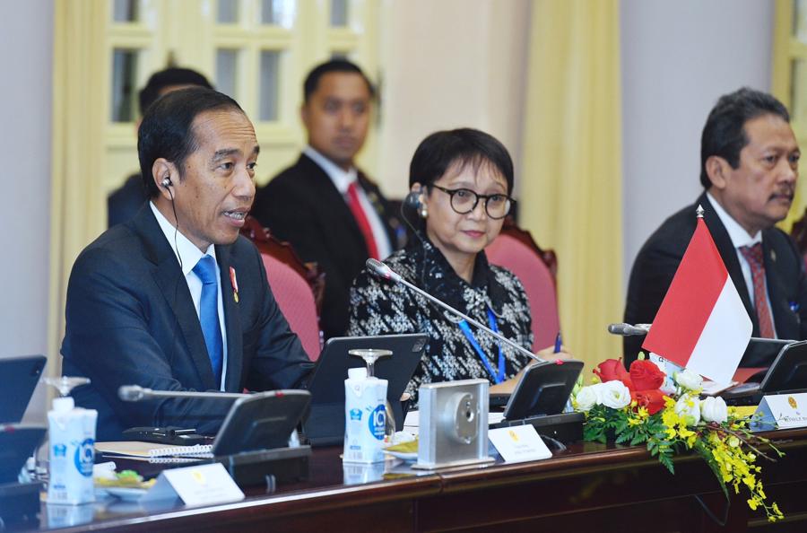 Chủ tịch nước: Chuyến thăm của Tổng thống Joko Widodo tạo xung lực mới cho quan hệ Việt Nam - Indonesia - Ảnh 1