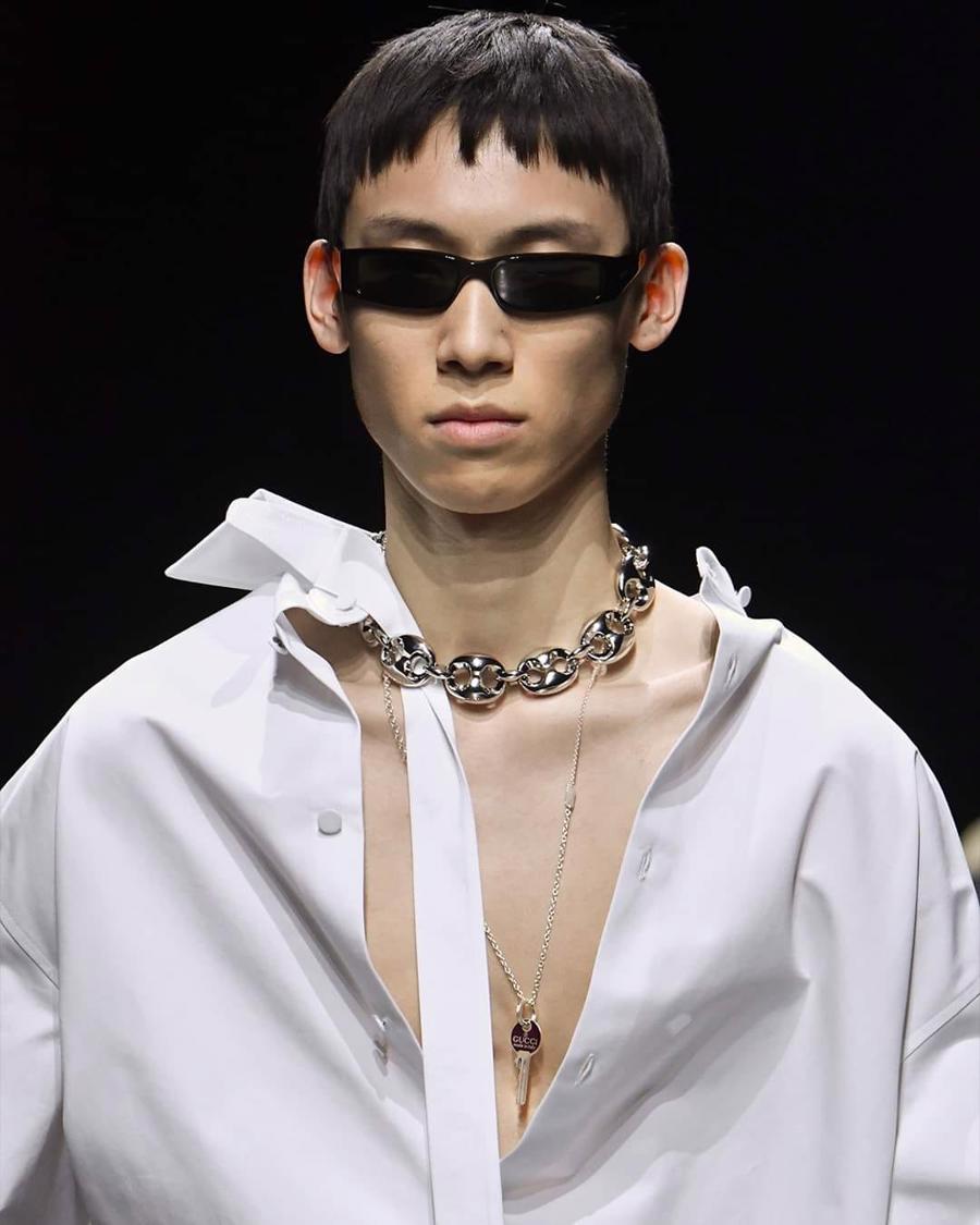 Thời trang nam Thu - Đông 2024: Yêu Gucci một lần nữa - Ảnh 12