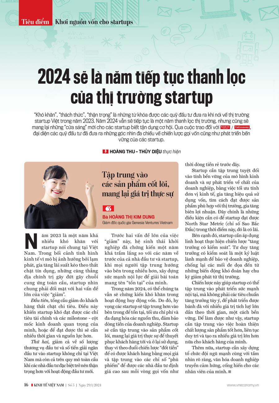 2024 sẽ là năm tiếp tục thanh lọc của thị trường startup - Ảnh 9