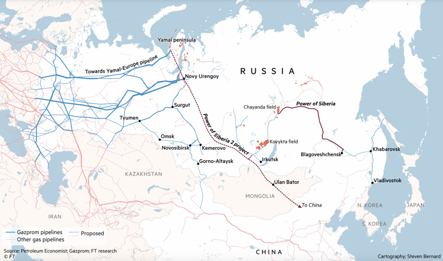 Đường ống khí đốt khổng lồ Nga-Trung Quốc có nguy cơ bị hoãn vì bất đồng giá cả - Ảnh 1