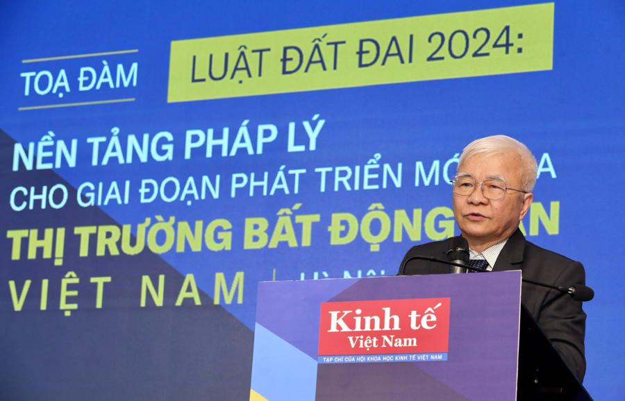 Dr. Chu Van Lam, Editor-in-Chief of Tap chi Kinh te Viet Nam / VnEconomy. (Photo: Viet Dung)