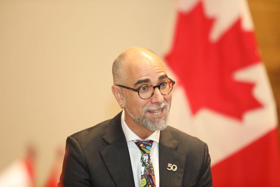 Canadian Ambassador to Vietnam, H.E. Shawn Steil.