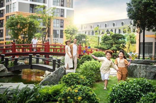 Cuộc sống hạnh ph&uacute;c, ấm &aacute;p, gắn kết t&igrave;nh th&acirc;n trong kh&ocirc;ng gian "chuẩn Nhật" của The Zenpark.