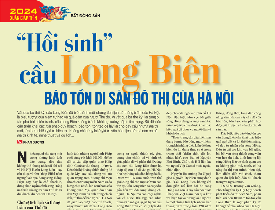 “Hồi sinh” cầu Long Biên: Bảo tồn di sản đô thị của Hà Nội - Ảnh 9