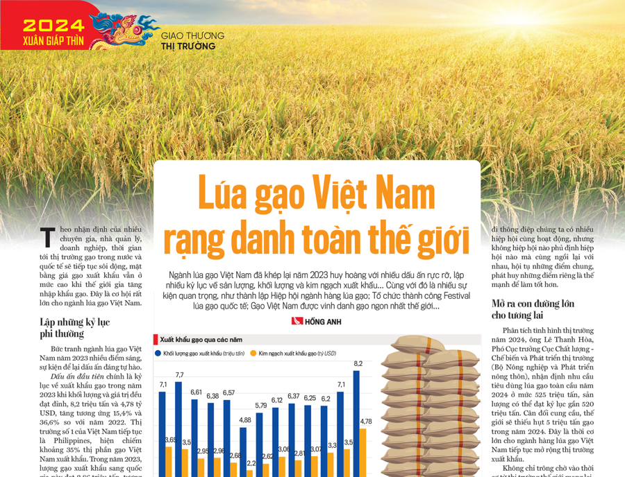 Lúa gạo Việt Nam rạng danh toàn thế giới  - Ảnh 2