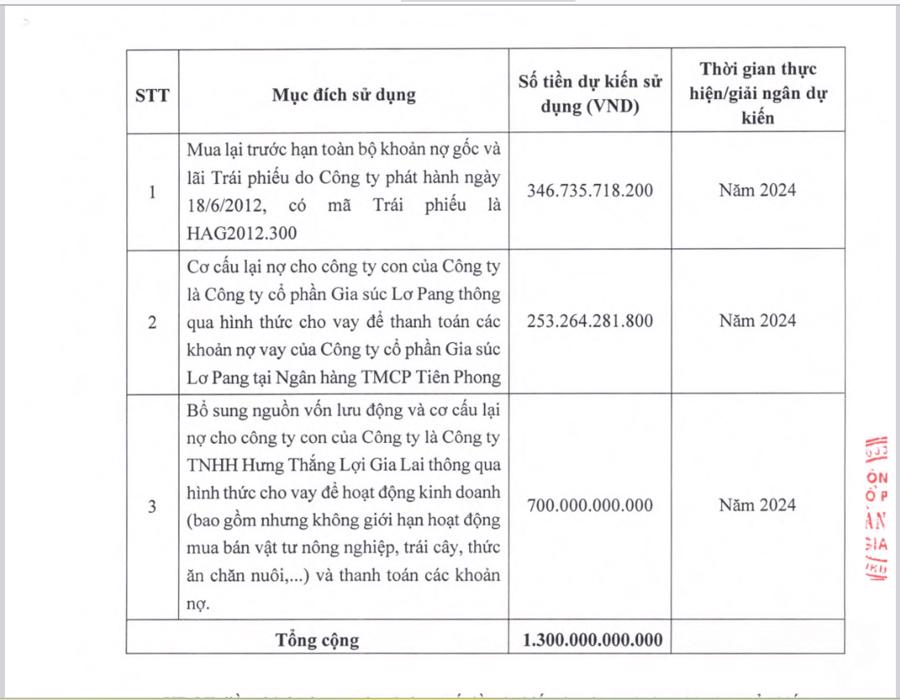 HAG được chấp thuận phương án phát hành 1.300 tỷ đồng cổ phiếu riêng lẻ - Ảnh 1