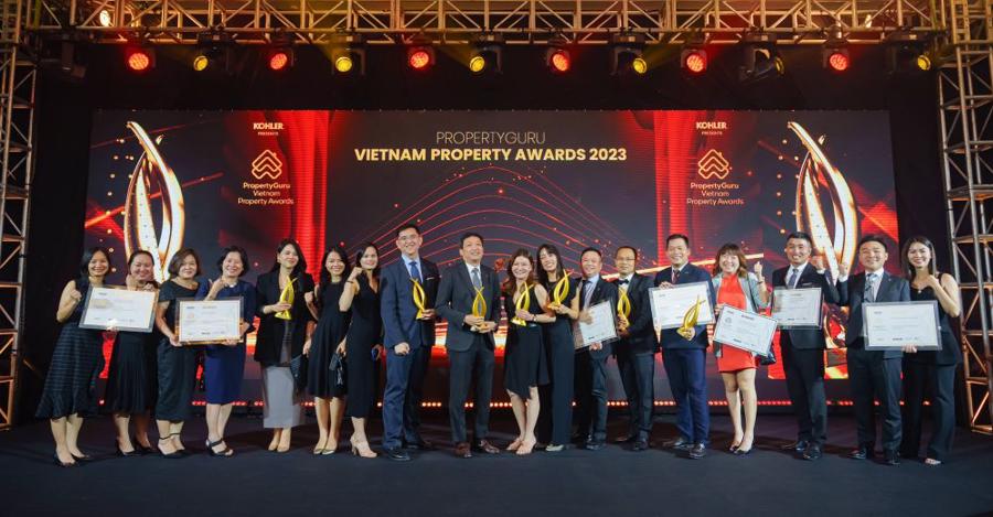 CapitaLand Development chiến thắng bảy hạng mục danh giá tại giải thưởng bất động sản Việt Nam PropertyGuru 2023.