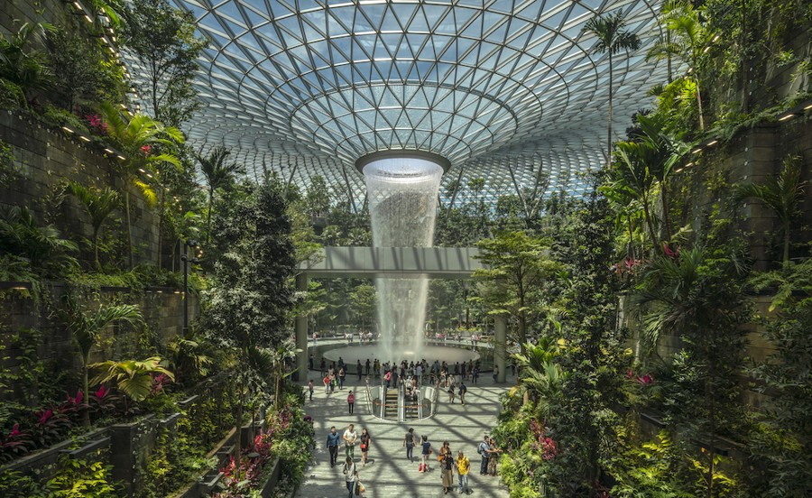 “Sân bay tốt nhất thế giới” Jewel Changi Airport - một trong những tác phẩm kiến trúc gây tiếng vang lớn của tập đoàn CapitaLand.