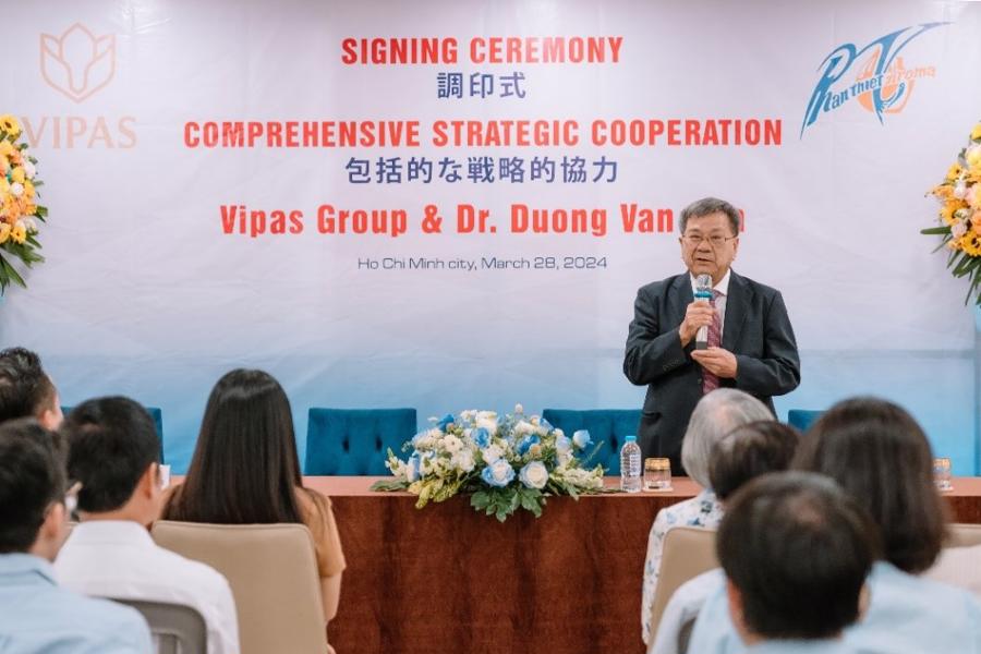 Hợp tác chiến lược toàn diện giữa Vipas Group và TS Dương Văn Quả - Ảnh 2